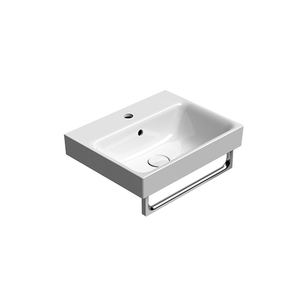 Cutout image of GSI Nubes 500 x 400mm Wall-Hung Basin